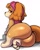 Size: 727x916 | Tagged: artist:diacord st, skye, cockapoo, cocker spaniel, dog, poodle, anthro, chibi, chubby, cub, female, girl, solo cub, solo female, solo girl, young, paw patrol, colored, fully shaded, safe, bottomless, butt, clothing, fur, looking at you, looking back at you, looking over shoulder, pawpads, paws, pink eyes, solo