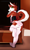 Size: 1837x3101 | Tagged: artist:sethiova, oc, oc:kaoru (kitaness), akita, canid, dog, mammal, spitz, anthro, boy, cub, femboy, male, plantigrade, solo boy, solo cub, solo male, young, ai enhanced, edit, suggestive, bulge, clothing, feet, green eyes, looking at you, looking back, looking back at you, panties, solo, stockings, surprised, tail lift, underwear