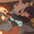 Size: 1800x1748 | Tagged: artist:clara, canid, fox, mammal, red fox, anthro, boy, boy/boy, boys only, cub, male, male/male, males only, teen, teen/cub, young, young/young, suggestive, age difference, blue hair, blushing, brother/brother, brothers, butt, butt grab, clothing, duo, grope, hair, hand on butt, incest, nudity, shorts, shorts down, sibling/sibling, sleeping, tail, young only